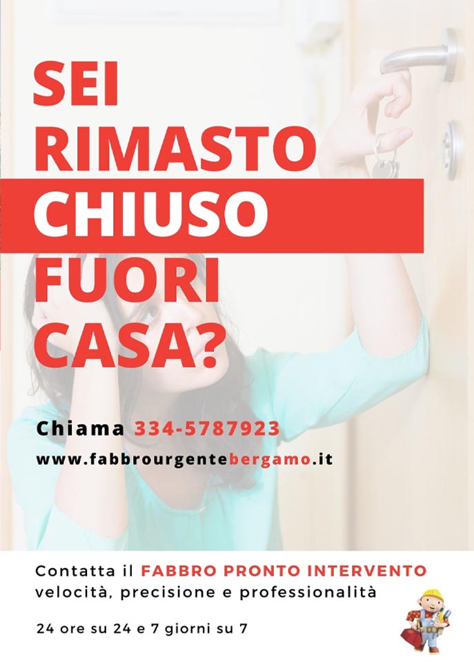 Realizzazione brochure per Fabbro Pronto Intervento