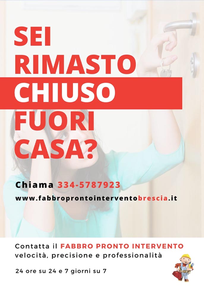 Realizzazione brochure per Fabbro Pronto Intervento