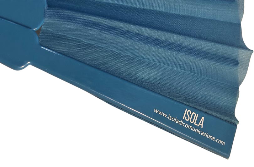 Personalizzazione Ventagli Aziendali per Isola Agency