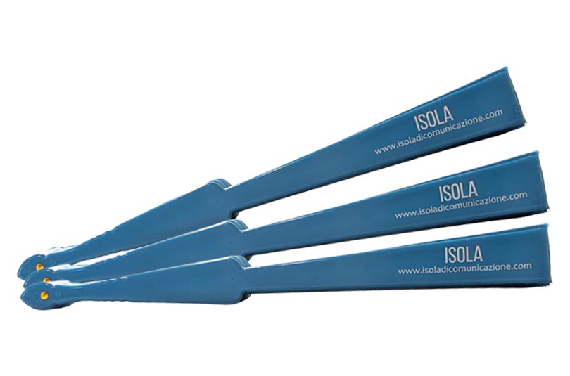 Personalizzazione Ventagli Aziendali per Isola Agency