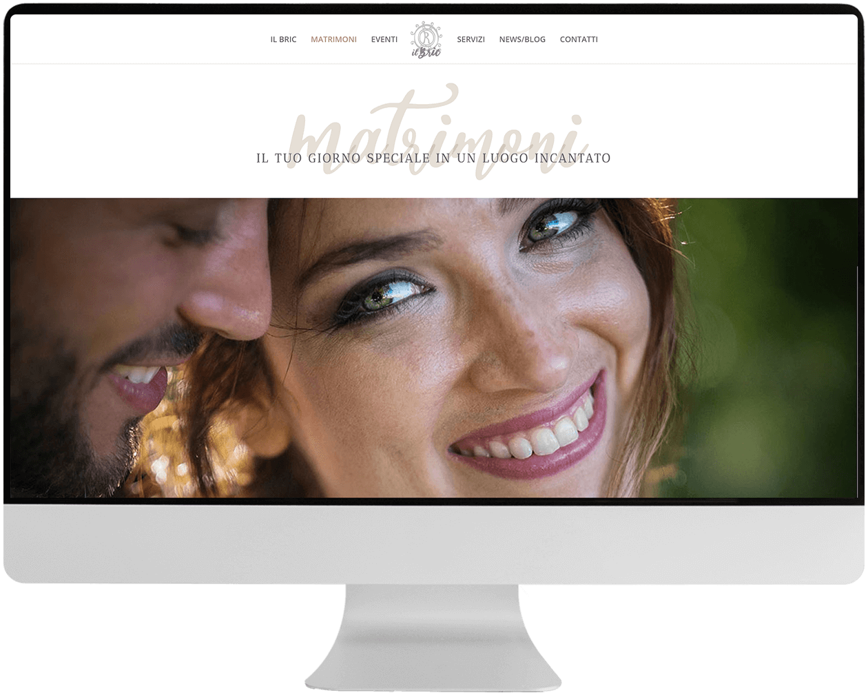 Sito web per Location Matrimoni ed Eventi Il Bric