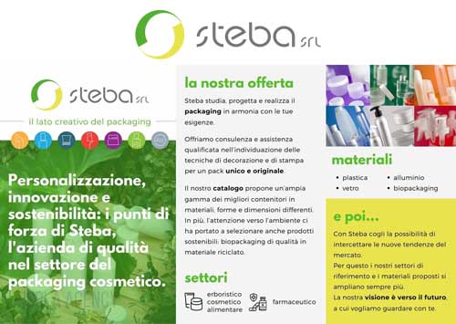 Creazione company profile per Steba srl