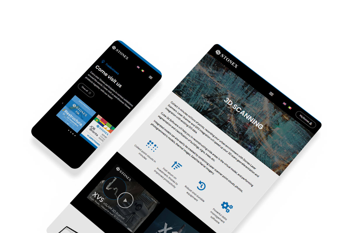 Sviluppo Pagine Sito Web Stonex